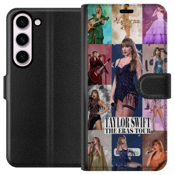 Kompatibel Tegnebogsetui til Samsung Galaxy S23 Taylor Swift Kompatibel Tegnebogsetui til Samsung Galaxy S23 Taylor Swift