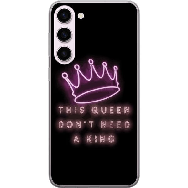 Kompatibel Mobilcover til Samsung Galaxy S23+ Dronning Citat Pigekraft Feminist Kompatibel Mobilcover til Samsung Galaxy S23+ Dronning Citat Pigekraft Feminist