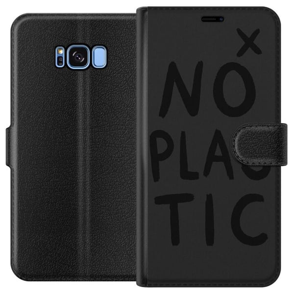 Kompatibelt Plånboksfodral till Samsung Galaxy S8 Eco Echo Kompatibelt Plånboksfodral till Samsung Galaxy S8 Eco Echo