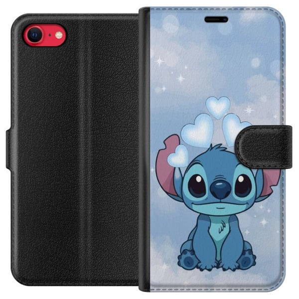 Yhteensopiva Lompakkokotelo Apple iPhone 8 Stitch Hyppäävä Ilo - Hauska Suunnittelu Lahjalle