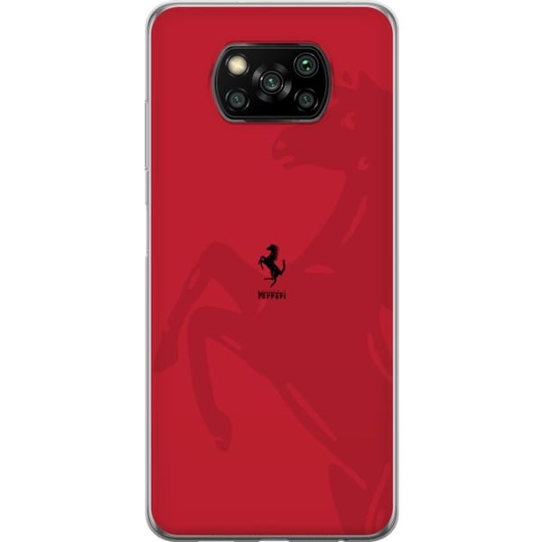 Kompatibel Mobilcover til Xiaomi Poco X3 NFC Ferrari