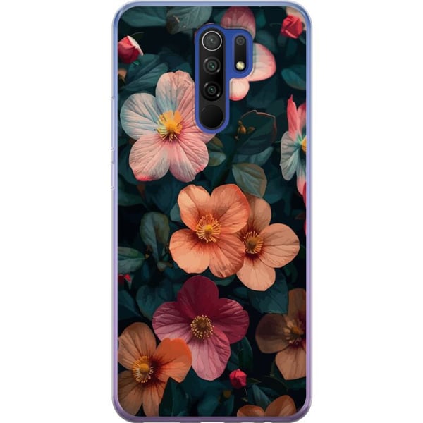 Kompatibel Mobilcover til Xiaomi Redmi 9 Blomster