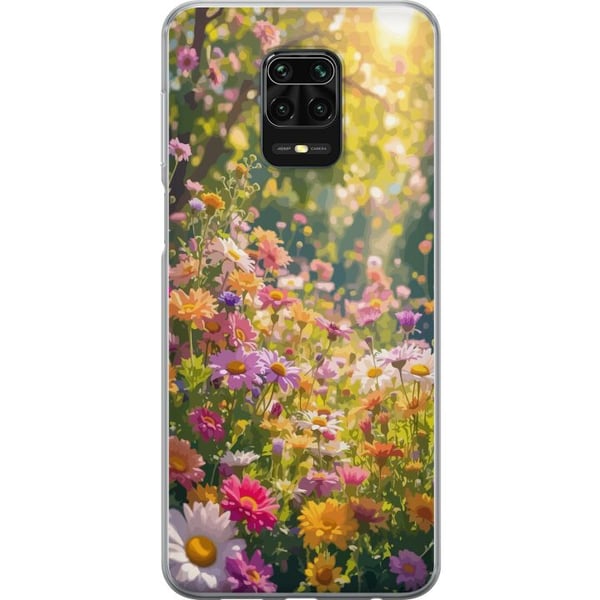 Kompatibel Mobilcover til Xiaomi Redmi Note 9S Blomstrende have