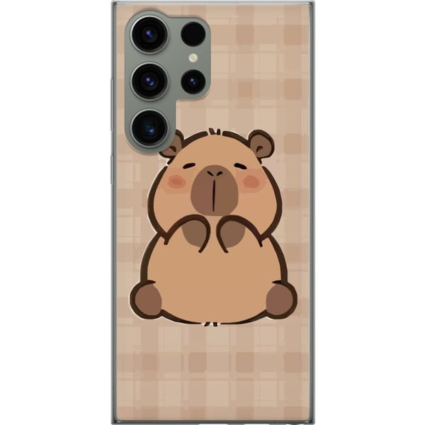 Kompatibel Mobilcover til Samsung Galaxy S23 Ultra Mobilskal kawaii capybara flera figurer japansk stil Kompatibel Mobilcover til Samsung Galaxy S23 Ultra Mobilskal kawaii capybara flera figurer japansk stil