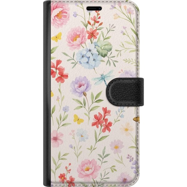 Kompatibelt Plånboksfodral till Apple iPhone 12 Pro Blommor