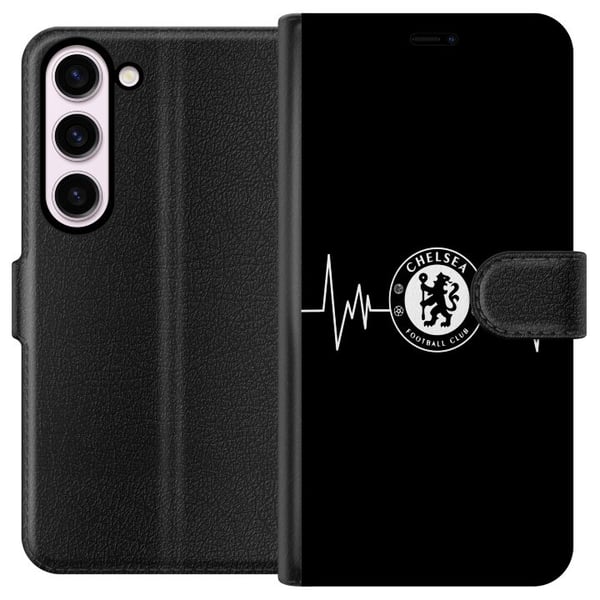Kompatibel Tegnebogsetui til Samsung Galaxy S23 Chelsea F.C. Kompatibel Tegnebogsetui til Samsung Galaxy S23 Chelsea F.C.