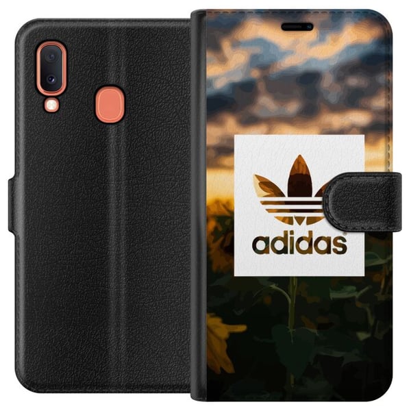 Kompatibelt Lommeboketui til Samsung Galaxy A20e Adidas Kompatibelt Lommeboketui til Samsung Galaxy A20e Adidas