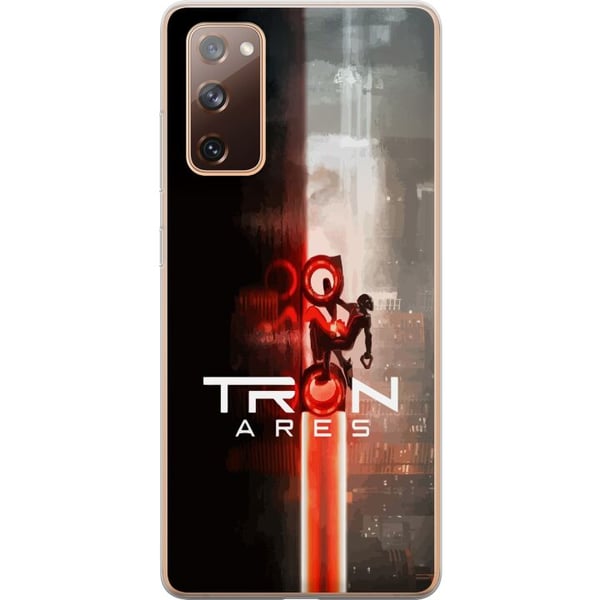 Kompatibelt Mobilskal till Samsung Galaxy S20 FE Tron Ares Electric Grid Style modern sci fi design med starka färger ljuseffekter och digital känsla