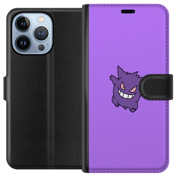 Kompatibelt Lommeboketui til Apple iPhone 13 Pro Gengar Pokémon