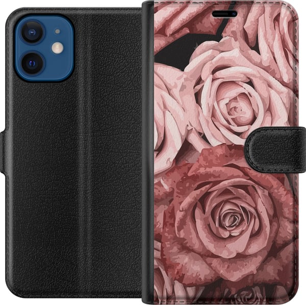 Yhteensopiva Lompakkokotelo Apple iPhone 12 Ruusut