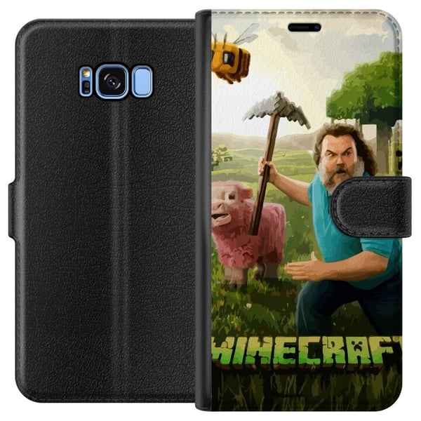 Kompatibelt Plånboksfodral till Samsung Galaxy S8 A Minecraft Movie