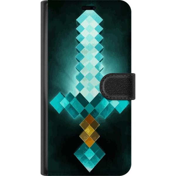 Kompatibelt Lommeboketui til Samsung Galaxy S20 FE Minecraft sverd