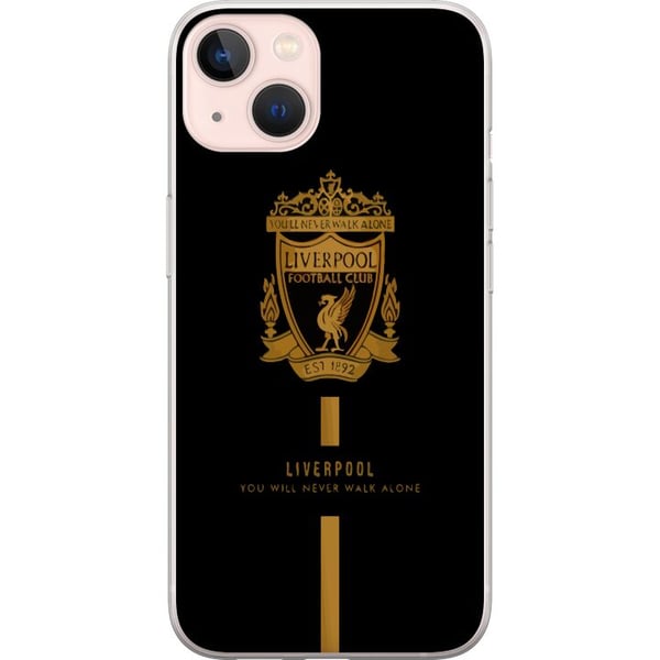 Kompatibelt Mobilskal till Apple iPhone 13 Liverpool emblem officiell klubbdesign 2025