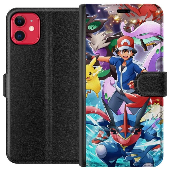 Kompatibelt Plånboksfodral till Apple iPhone 11 Pokemon Kompatibelt Plånboksfodral till Apple iPhone 11 Pokemon