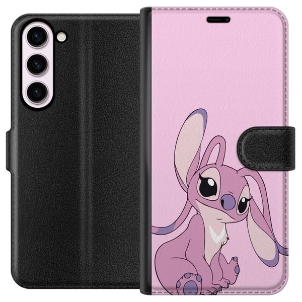 Kompatibel Tegnebogsetui til Samsung Galaxy S23+ Stitch lyserød Kompatibel Tegnebogsetui til Samsung Galaxy S23+ Stitch lyserød