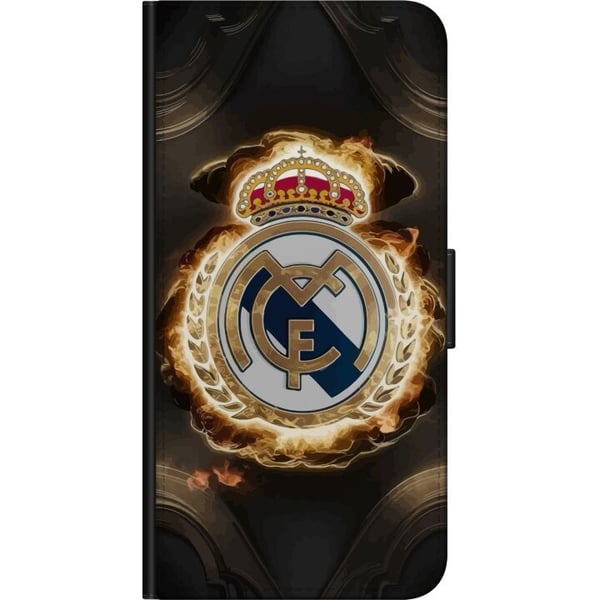 Kompatibelt Lommeboketui til Samsung Galaxy A03s Real Madrid