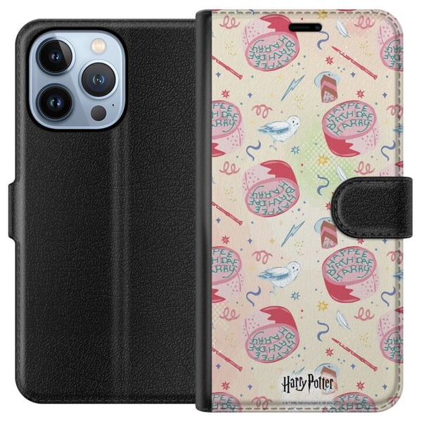 Kompatibel Tegnebogsetui til Apple iPhone 13 Pro Harry Potter Hogwarts Magisk Troldmand