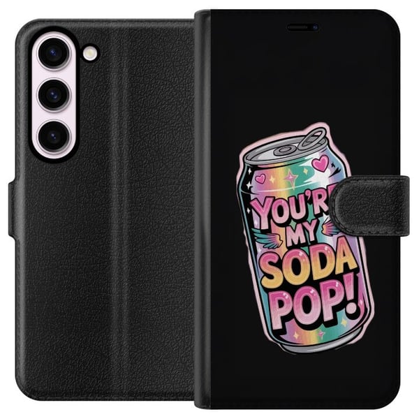 Kompatibel Tegnebogsetui til Samsung Galaxy S23 Youre My Soda Pop kawaii pastel regnbue hjerter glitrende design Kompatibel Tegnebogsetui til Samsung Galaxy S23 Youre My Soda Pop kawaii pastel regnbue hjerter glitrende design
