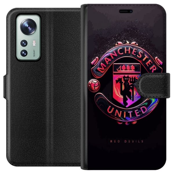 Kompatibelt Lommeboketui til Xiaomi 12 Manchester United