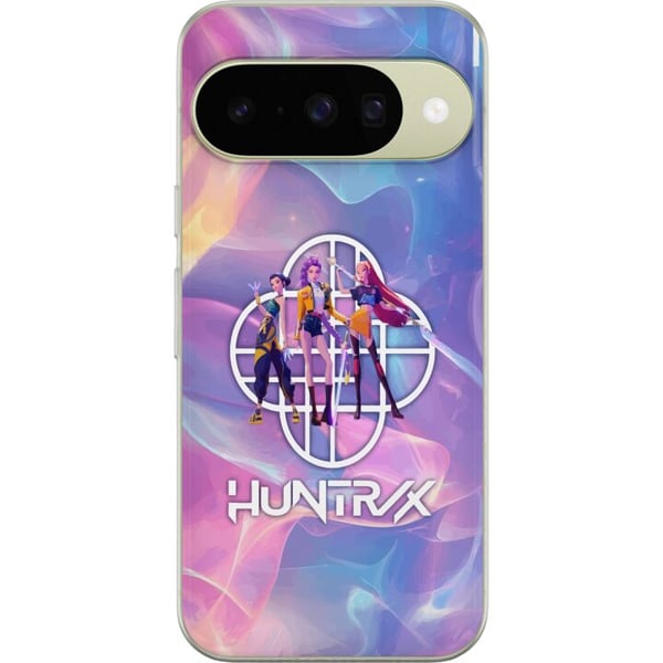 Kompatibel Mobilcover til Google Pixel 10 KPop Demon Hunters 2 HuntrX pastelmotiv med bløde farver og futuristisk stil