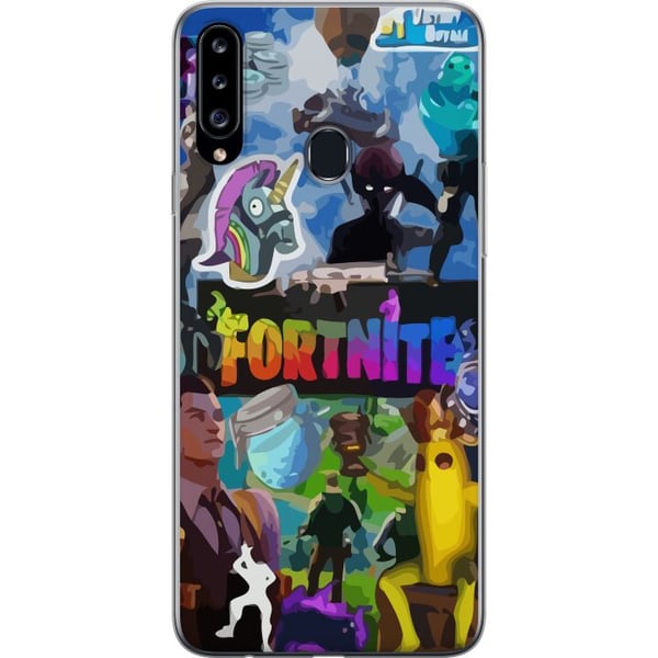 Kompatibelt Mobilskal till Samsung Galaxy A20s Fortnite