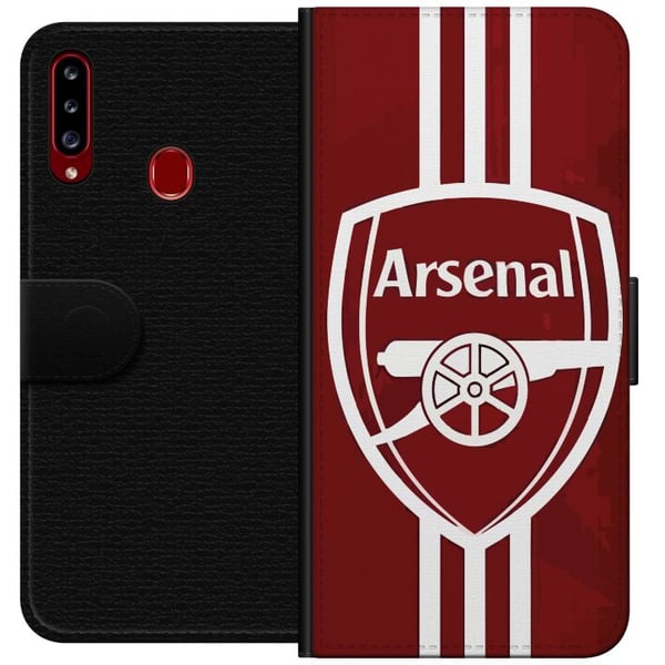 Kompatibelt Plånboksfodral till Samsung Galaxy A20s Arsenal