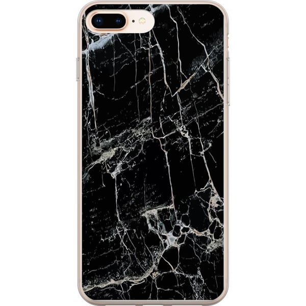 Yhteensopiva Puhelinkuori Apple iPhone 8 Plus Musta Marmori Yhteensopiva Puhelinkuori Apple iPhone 8 Plus Musta Marmori