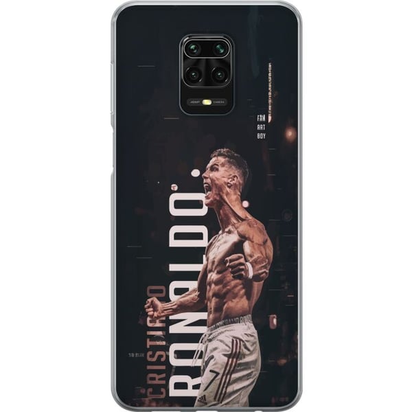 Kompatibel Mobilcover til Xiaomi Redmi Note 9S Cristiano Ronaldo Al-Nassr Portugal legendarisk angriber med styrke, hurtighed og en af fodboldens mes