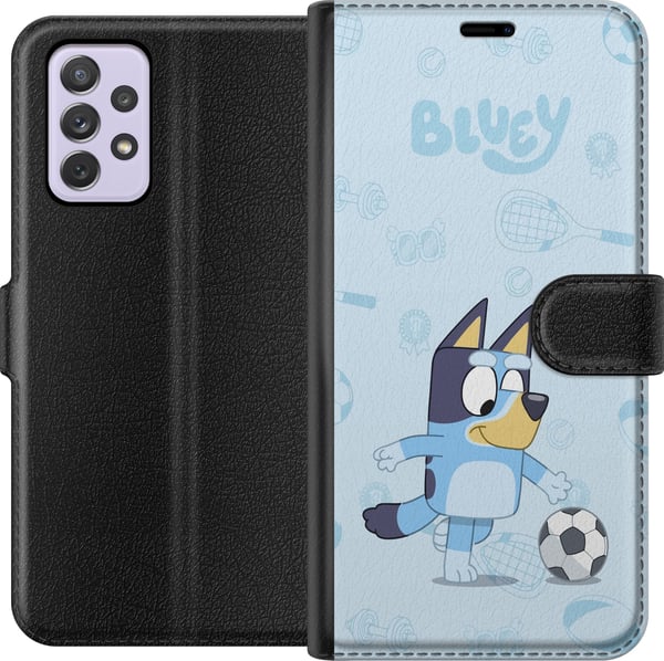 Kompatibelt Lommeboketui til Samsung Galaxy A52s 5G Bluey