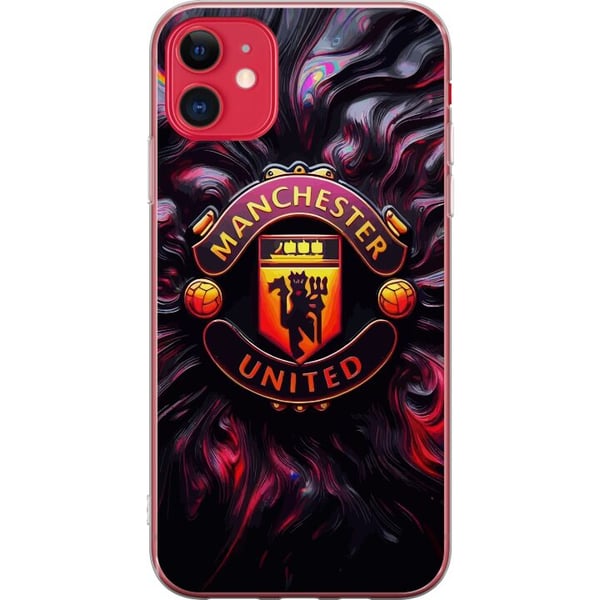 Kompatibelt Mobildeksel til Apple iPhone 11 Manchester United