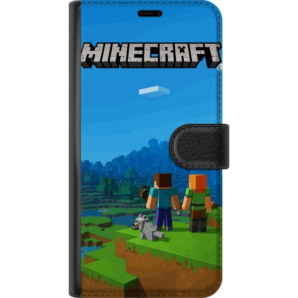 Kompatibelt Lommeboketui til Apple iPhone 13 Pro Minecraft Key Art