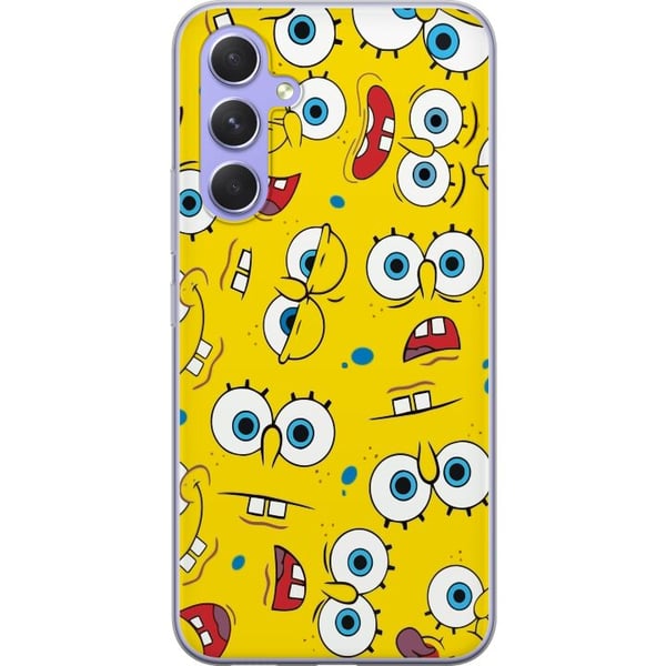 Kompatibelt Mobilskal till Samsung Galaxy A54 SpongeBob SquarePants Kompatibelt Mobilskal till Samsung Galaxy A54 SpongeBob SquarePants