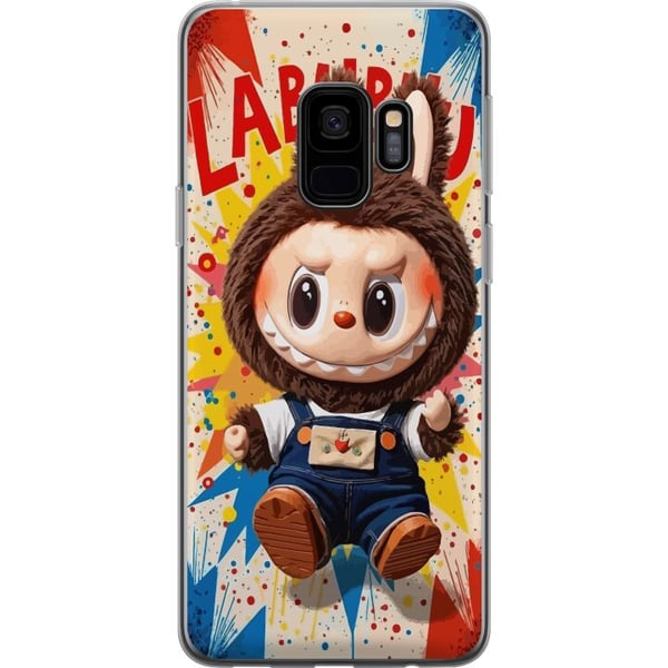 Yhteensopiva Puhelinkuori Samsung Galaxy S9 Kaniasu, jossa on ilkikurinen ilme ja sarjakuvatausta, joka luo värikkääseen moderniin kuvitukseen energi Yhteensopiva Puhelinkuori Samsung Galaxy S9 Kaniasu, jossa on ilkikurinen ilme ja sarjakuvatausta, joka luo värikkääseen moderniin kuvitukseen energi