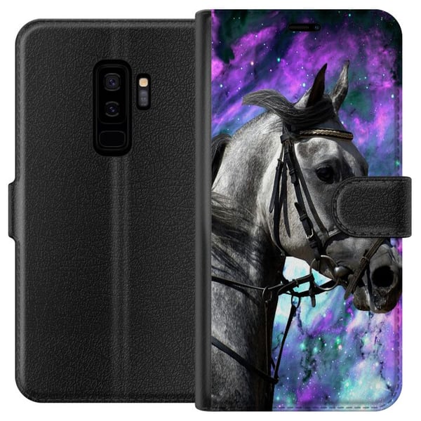 Yhteensopiva Lompakkokotelo Samsung Galaxy S9+ Hevonen Yhteensopiva Lompakkokotelo Samsung Galaxy S9+ Hevonen