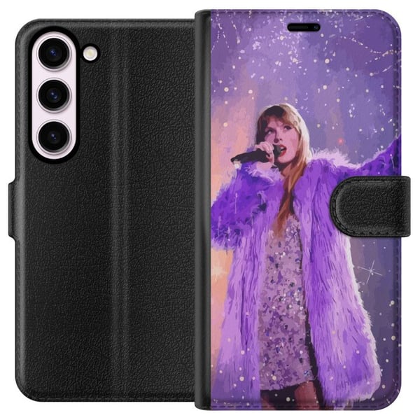 Kompatibel Tegnebogsetui til Samsung Galaxy S23 Taylor Swift Kompatibel Tegnebogsetui til Samsung Galaxy S23 Taylor Swift