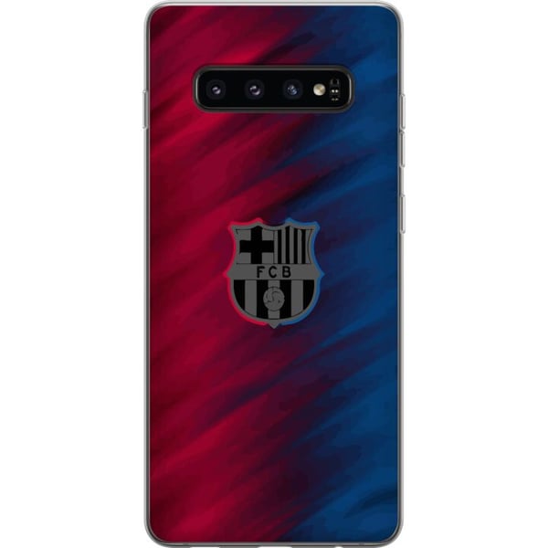 Kompatibelt Mobilskal till Samsung Galaxy S10 FC Barcelona Kompatibelt Mobilskal till Samsung Galaxy S10 FC Barcelona