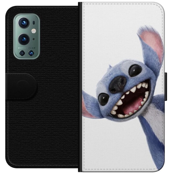 Kompatibelt Lommeboketui til OnePlus 9 Pro Lilo & Stitch