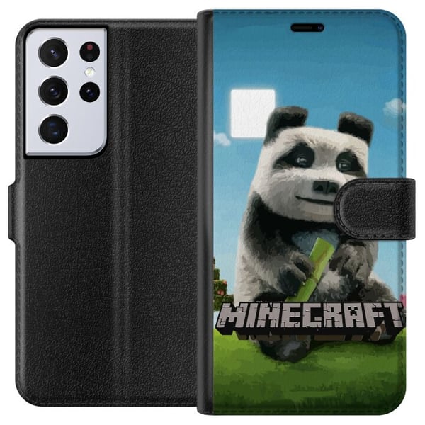 Kompatibelt Lommeboketui til Samsung Galaxy S21 Ultra 5G A Minecraft Movie Kompatibelt Lommeboketui til Samsung Galaxy S21 Ultra 5G A Minecraft Movie