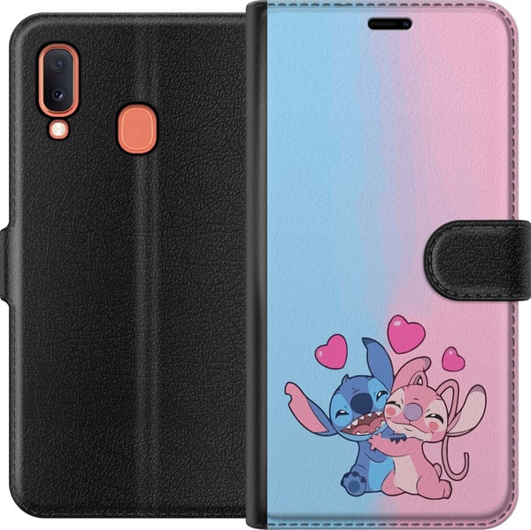 Kompatibelt Lommeboketui til Samsung Galaxy A20e Søm