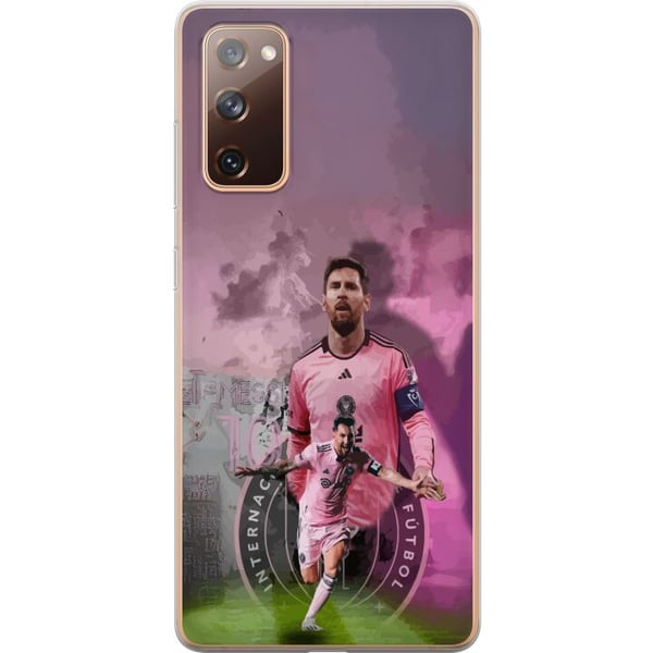 Kompatibelt Mobilskal till Samsung Galaxy S20 FE Lionel Messi Inter Miami Argentina ikonisk legend och magisk spelmotor som fortsätter dominera med t
