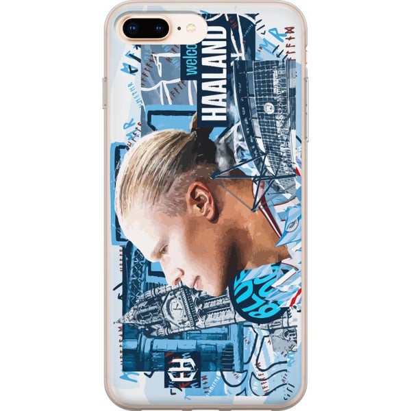 Kompatibel Mobilcover til Apple iPhone 8 Plus Erling Haaland Kompatibel Mobilcover til Apple iPhone 8 Plus Erling Haaland