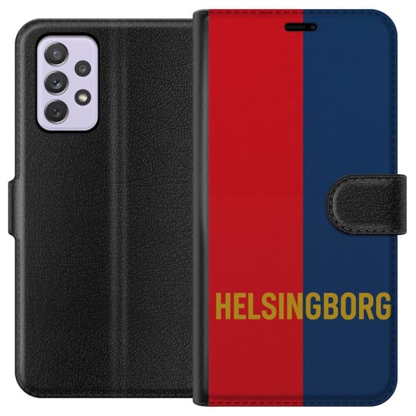Kompatibelt Plånboksfodral till Samsung Galaxy A52s 5G Helsingborg – fotboll Kompatibelt Plånboksfodral till Samsung Galaxy A52s 5G Helsingborg – fotboll
