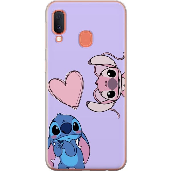 Yhteensopiva Puhelinkuori Samsung Galaxy A20e stich