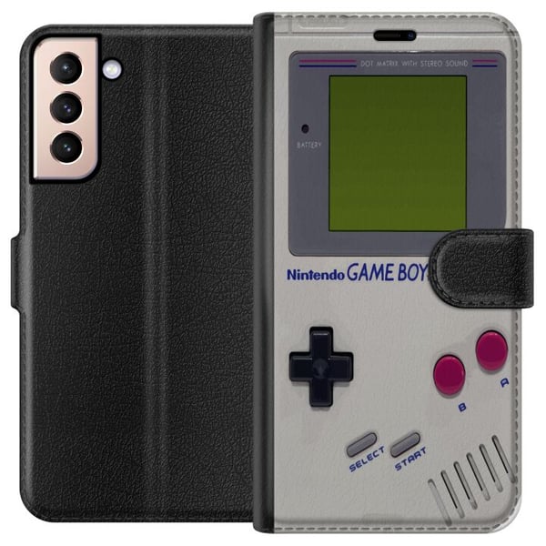 Kompatibelt Lommeboketui til Samsung Galaxy S21 Game Boy Kompatibelt Lommeboketui til Samsung Galaxy S21 Game Boy