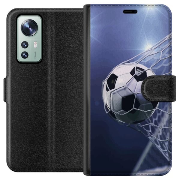 Kompatibel Tegnebogsetui til Xiaomi 12 Fodbold Hastighed Net Sport Kamp Spil