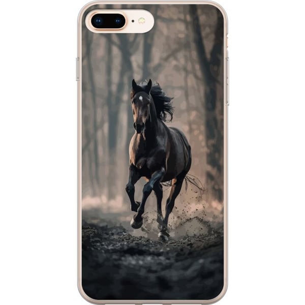 Yhteensopiva Puhelinkuori Apple iPhone 8 Plus Juokseva Hevonen Yhteensopiva Puhelinkuori Apple iPhone 8 Plus Juokseva Hevonen