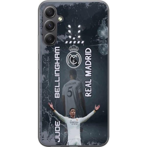 Kompatibel Mobilcover til Samsung Galaxy A15 5G Jude Bellingham Real Madrid England ungt midtbanefænomen, der kombinerer styrke, inspiration, teknik Kompatibel Mobilcover til Samsung Galaxy A15 5G Jude Bellingham Real Madrid England ungt midtbanefænomen, der kombinerer styrke, inspiration, teknik