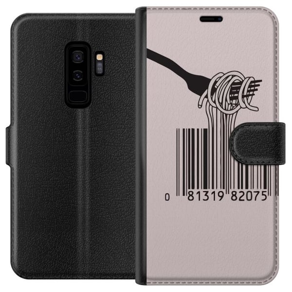 Kompatibelt Lommeboketui til Samsung Galaxy S9+ Pasta Kode Kompatibelt Lommeboketui til Samsung Galaxy S9+ Pasta Kode
