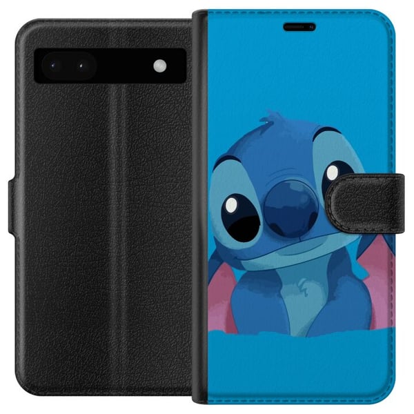 Yhteensopiva Lompakkokotelo Google Pixel 6a Stitch Sininen