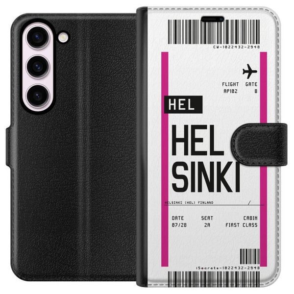 Kompatibel Tegnebogsetui til Samsung Galaxy S23 Helsingfors Kompatibel Tegnebogsetui til Samsung Galaxy S23 Helsingfors